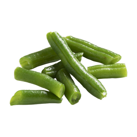 Simplot Regular Cut Green Beans - 32 oz. package, 12 packages per case