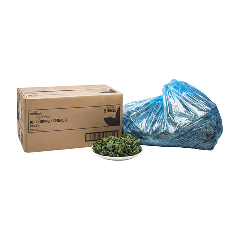 Simplot Classic Vegetables® SPINACH CHOPPED IQF 1/2