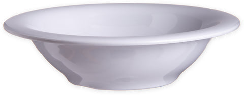 Carlisle BOWL RIMMED DURUS® MELAMINE WHITE 12 OZ