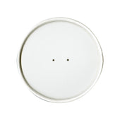 Lid Paper For Double Poly Paper Food Container 16 Oz