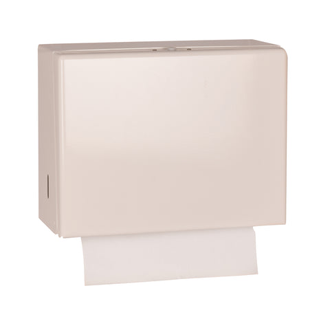Tork White Singlefold Hand Towel Dispenser, 11.75 x 5.75 x 9.25 inch
