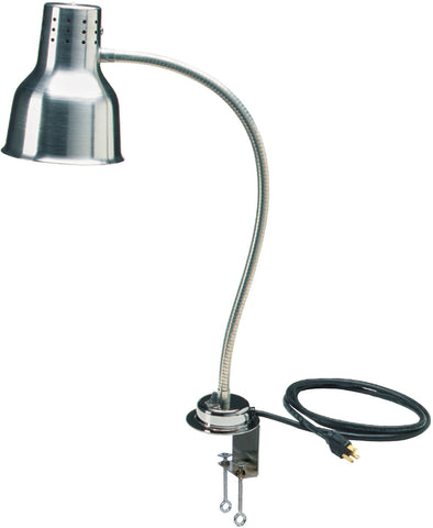 FlexiGlow™ HEAT LAMP FLEXIBLE ARM W/ CLAMP ALUMINUM 24