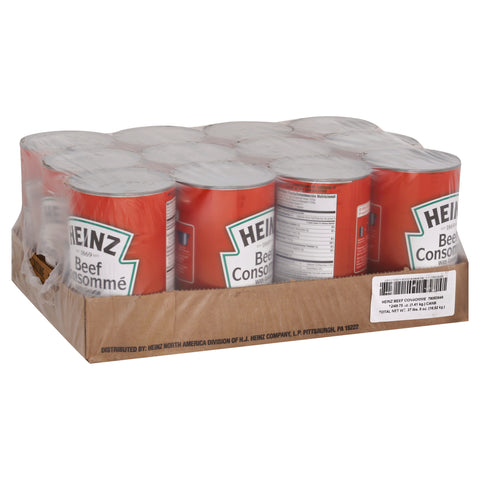 Heinz® SOUP BEEF CONSOMME CONDENSED 498400/78003946
