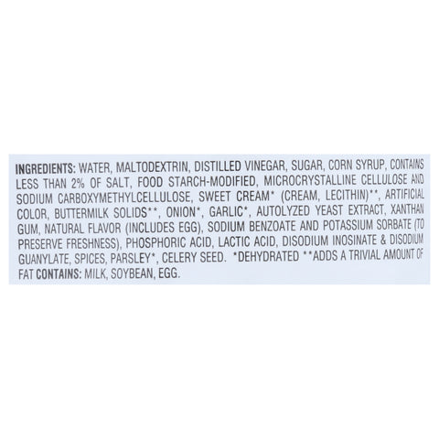 Classic Gourmet Select DRESSING RANCH BUTTERMILK FAT FREE SINGLE SERVE POUCH