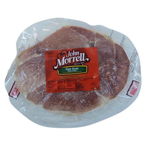 John Morrell Bone-In Ham Steak, 1 Pound -- 24 per case.