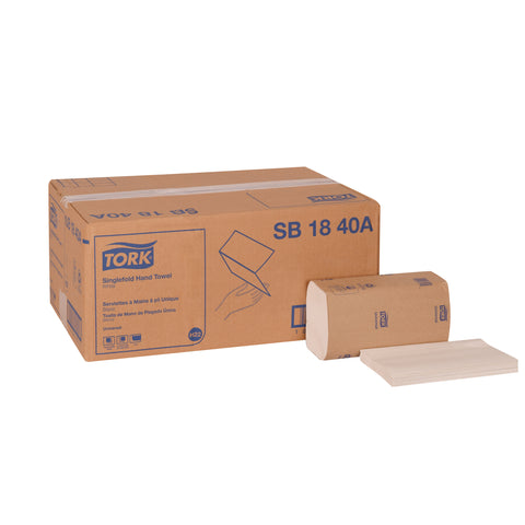 Tork White 1 Ply Paper Hand Towel, 10.15 x 9.13 x 9.13 inch -- 4000 per case