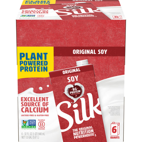 Silk MILK SOY PLAIN SILK ORIGINAL ASEPTIC