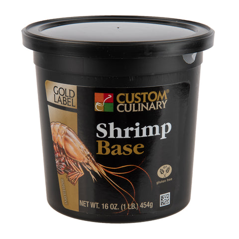 Custom Culinary® Shrimp Base, No MSG Added 6 x 1 lb.