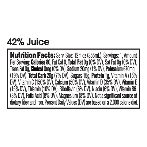 Tropicana Pure Premium JUICE TROP50 ORANGE JUICE & CALCIUM PLASTIC BOTTLE