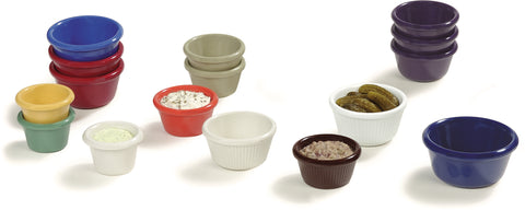 Carlisle RAMEKIN BLACK 6 OZ S286-03
