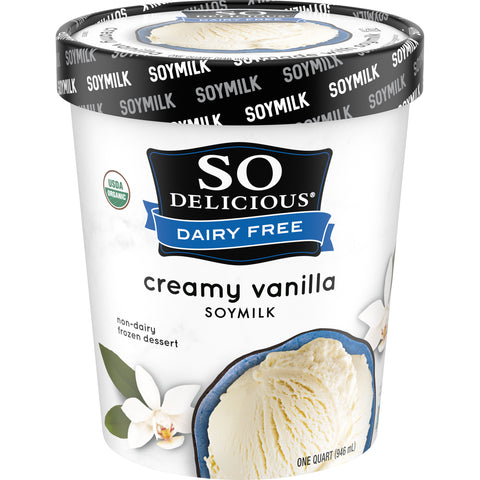 So Delicious ICE CREAM NON-DAIRY VANILLA ORGANIC