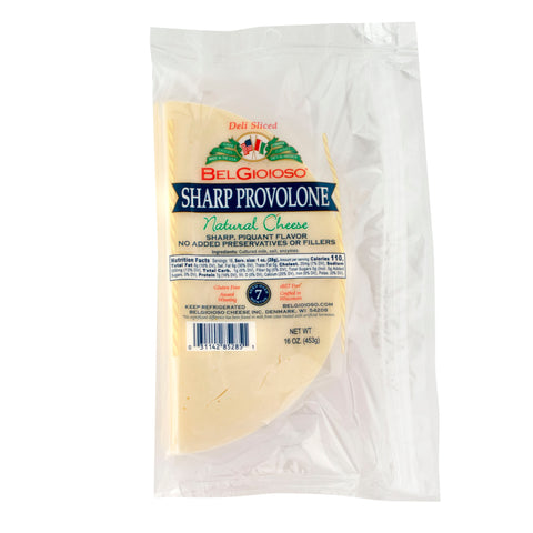 Belgioioso CHEESE PROVOLONE SHARP SLICED