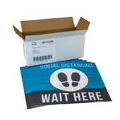 National Checking DECAL SAFE DISTANCE GRAPHIC