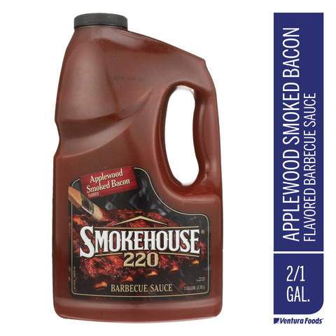 Smokehouse Applewood Smoked Bacon Barbecue Sauce, 1 Gallon -- 2 per case.