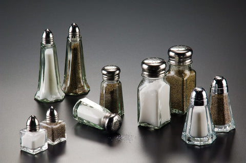 American MetalCraft SHAKER GLASS CLEAR S&P 1.5 OZ