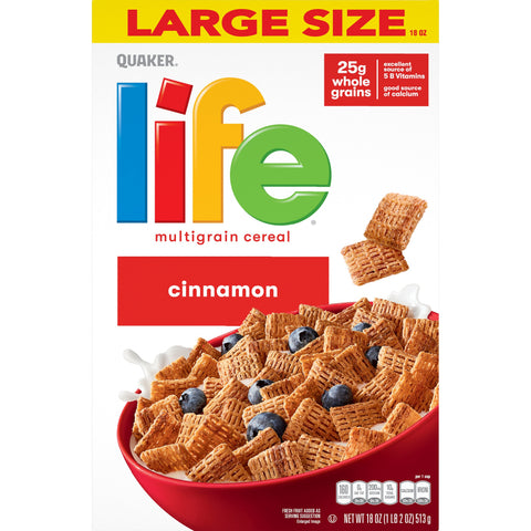 Quaker® CEREAL LIFE CINNAMON