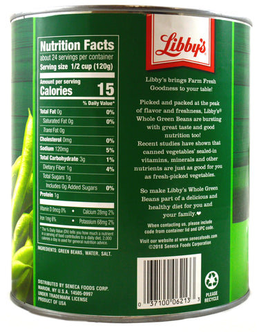 Libby's® BEAN GREEN WHOLE