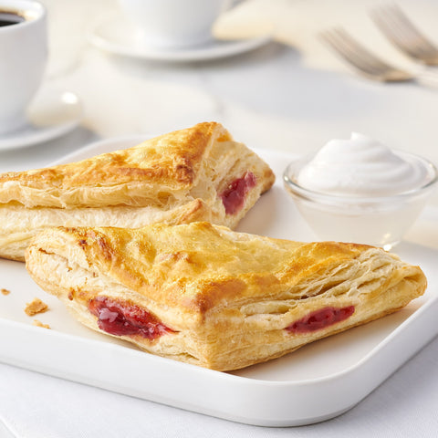 Pepperidge Farms Oven Ready Cherry Pastry, 0.8 Pound -- 18 per case.