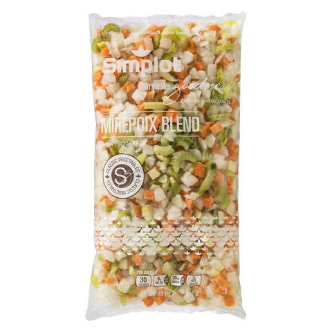 Simplot Simple Goodness Mirepoix Blend, 2 Pound -- 12 per case