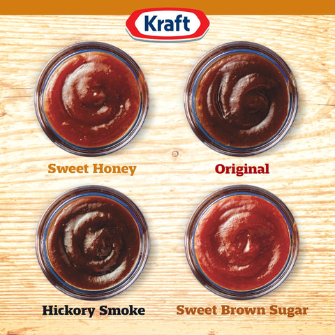 Kraft Sweet Honey Barbecue Sauce, 18 Ounce -- 12 per case