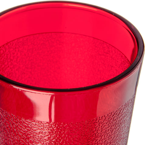 Carlisle TUMBLER STACKABLE™ SAN PLASTIC RUBY 8 OZ
