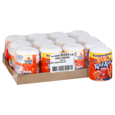 Kool-Aid Orange Drink Mix, 19 ounce -- 12 per case