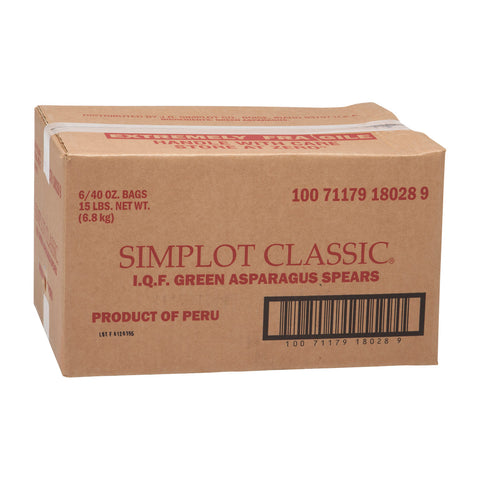 Simplot Classic Asparagus Vegetable, 2.5 Pound -- 6 per case.