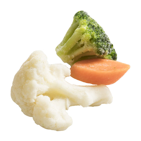 Simplot California Vegetable Blend - 20 lb. package, 1 package each