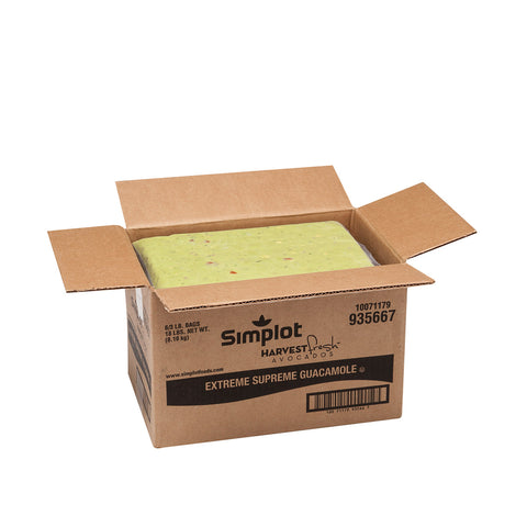 Simplot Extreme Supreme Guacamole, 3 Pound -- 6 per case.