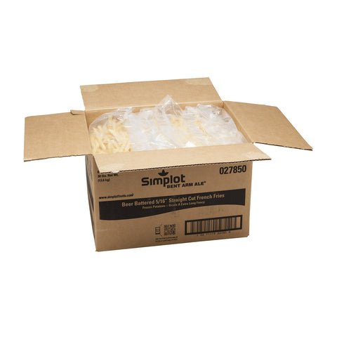 Bent Arm Ale Beer Battered Fries, 5 Pound -- 6 per case.