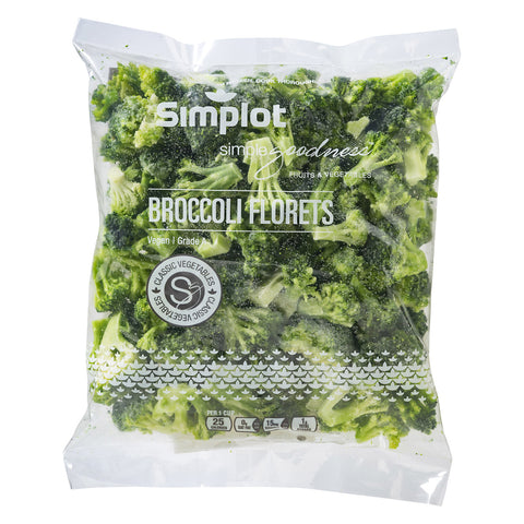 Simplot Simple Goodness™ BROCCOLI FLORET IQF