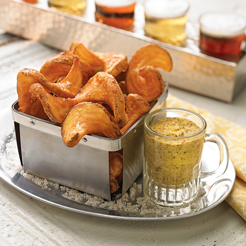 Simplot Bent Arm Ale Beer Battered Sidewinders, 4 Pound -- 6 per case.