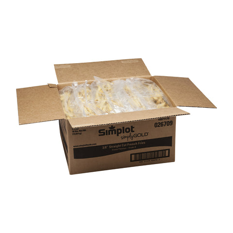 Simplot Simply Gold Skin On Potato Fries, 5 Pound -- 6 per case