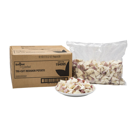 Simplot Redskin Potato Tri-Cuts - 5 lb. package, 4 packages per case