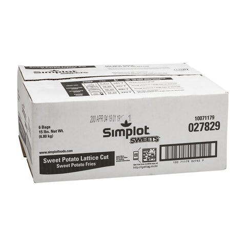 Simplot Sweets® POTATO FRIES SWEET LATTICE CUT