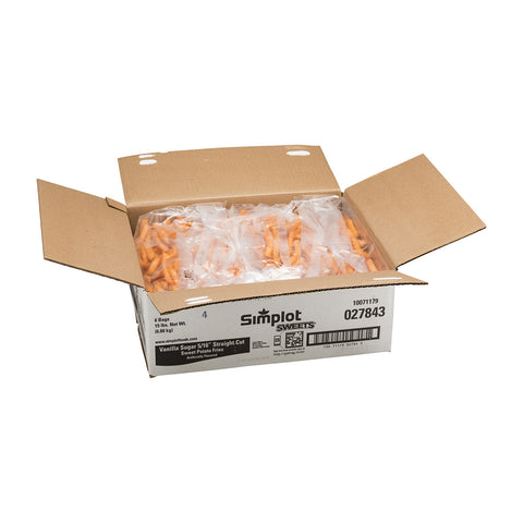 Simplot Sweets Sweet Vanilla Sugar Fries, 2.5 Pound -- 6 per case.