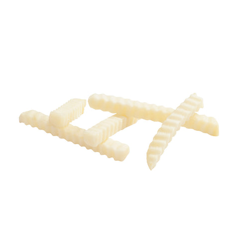 Simplot Sun Crop Extra Large Fancy Crinkle Cut Potato French Fry, 5 Pound -- 6 per case.