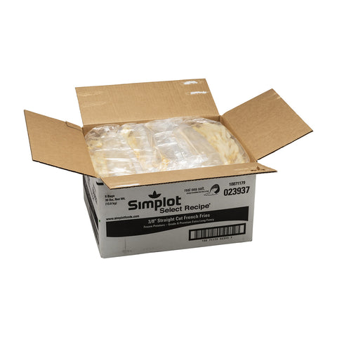 Simplot Select Recipe Skin Off Potato French Fry, 5 Pound -- 6 per case.