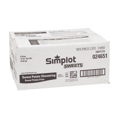 Simplot Sweets® POTATO FRIES 1/4