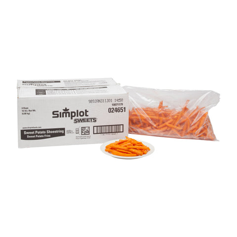 Simplot Sweets® POTATO FRIES 1/4