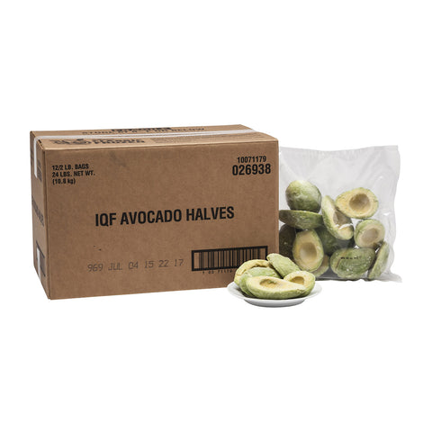 Simplot Harvest Fresh Avocados™ AVOCADO HALVES PERU IQF