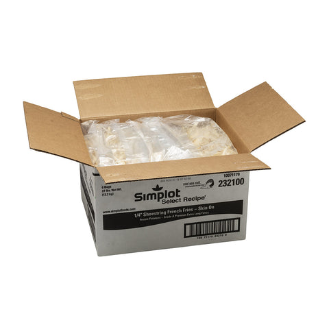 Simplot Shoestring French Fry, 4.5 Pound -- 6 per case.