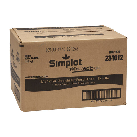 Simplot Skincredibles® POTATO FRIES THI STRAIGHT CUT 5/16X3/8