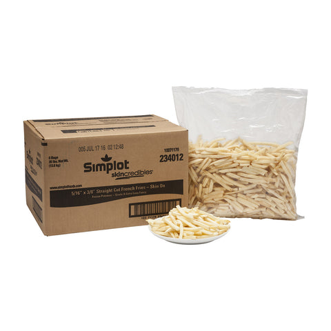 Simplot Skincredibles® POTATO FRIES THI STRAIGHT CUT 5/16X3/8