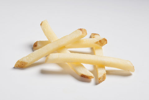 Simplot Conquest ClearlyCrisp Skin On Straight Cut Potato French Fry, 5 Pound -- 6 per case.