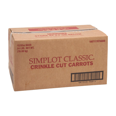 Simplot Classic Vegetables® CARROT CRINKLE CUT