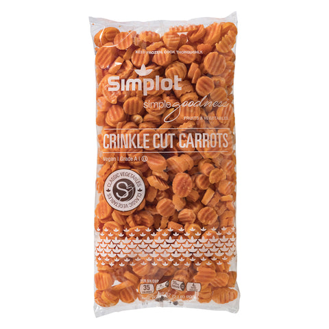 Simplot Classic Vegetables® CARROT CRINKLE CUT