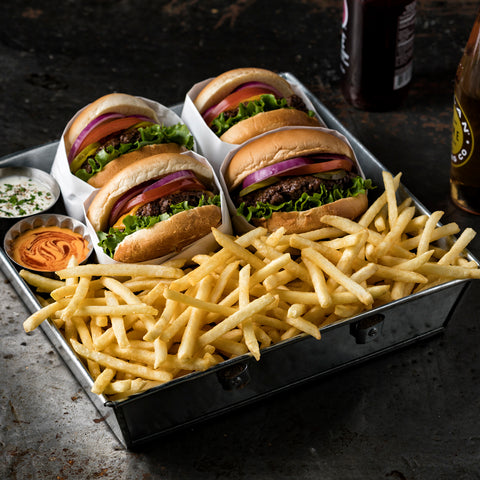 Infinity 1/4 inch Crinkle Cut Shoestring Fries, 5 Pound -- 6 per case.