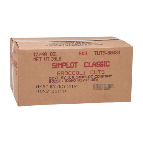 Simplot Classic Vegetables® BROCCOLI CUT WET PACK