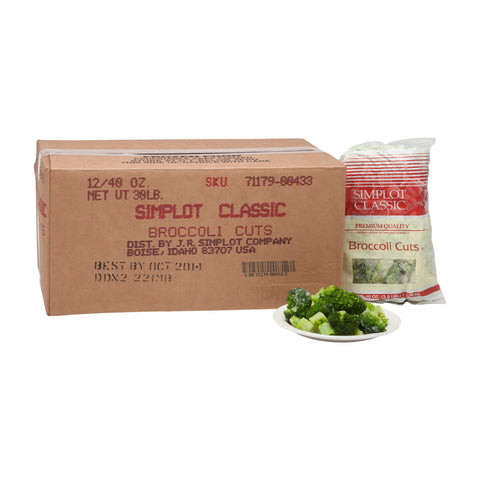 Simplot Classic Vegetables® BROCCOLI CUT WET PACK